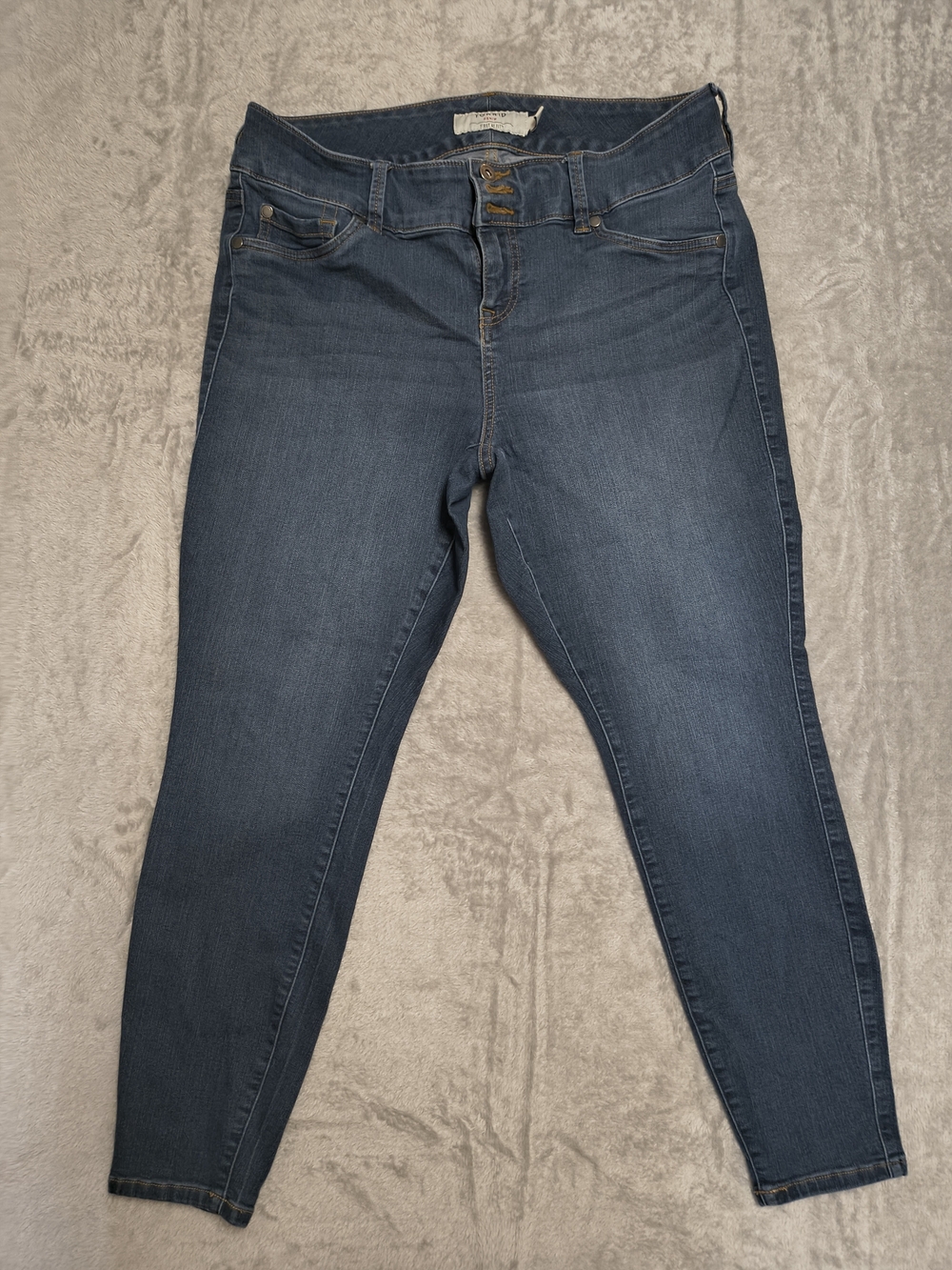 Torrid Women’s High-Rise Dark Blue Stretch Jeans - Classic Fit